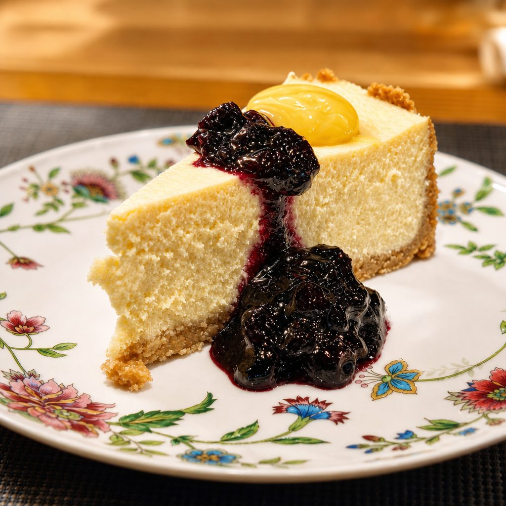 Chef Emily's Cheesecake.