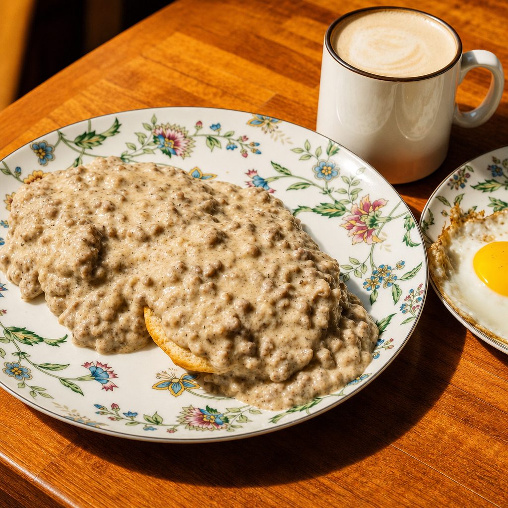 Biscuits and Gravy.