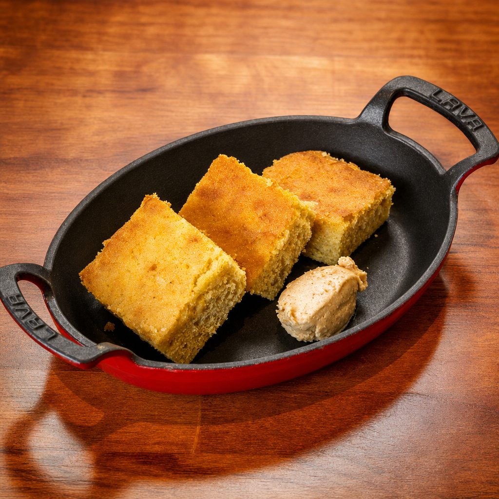 Duck Fat Cornbread.