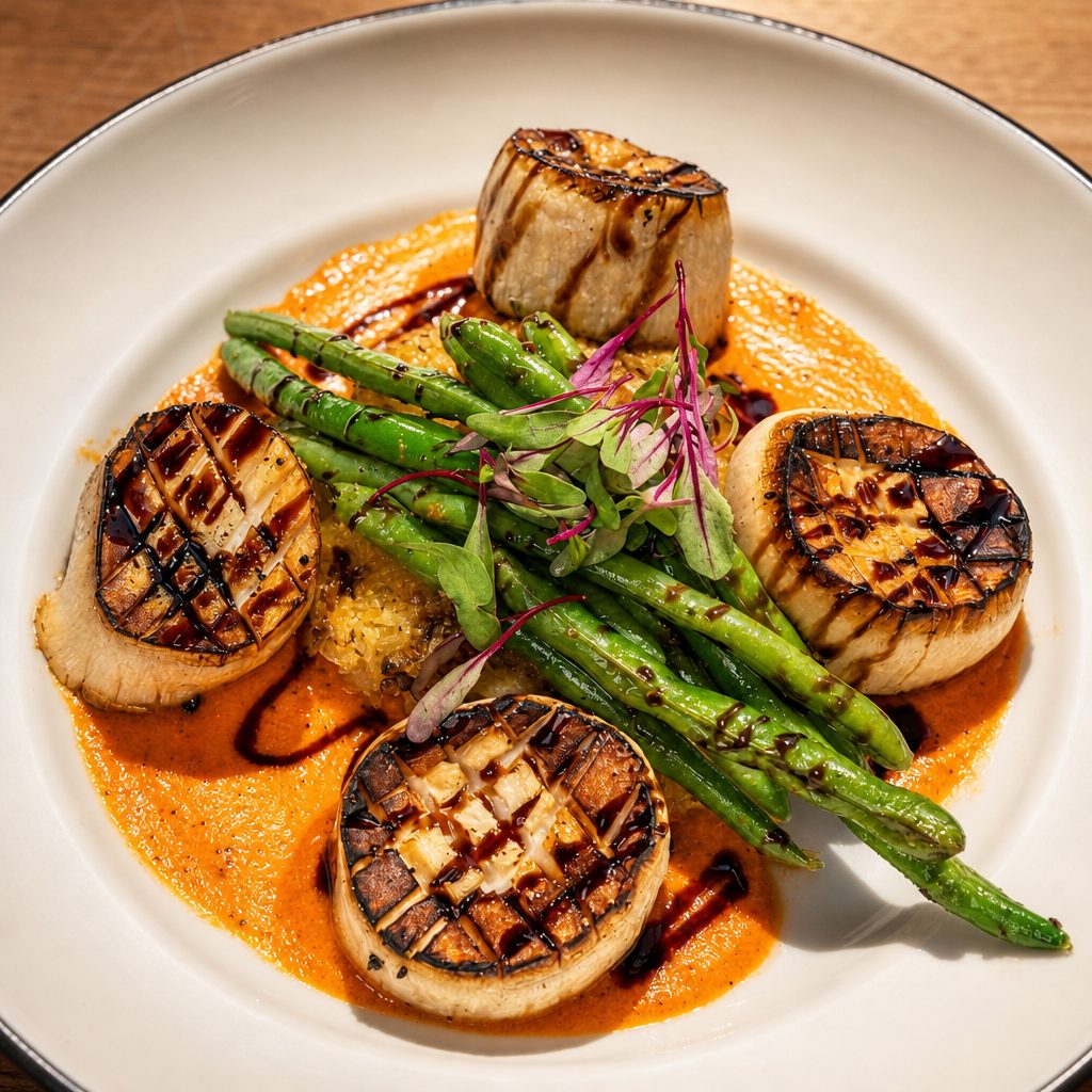 Mushroom Scallops.