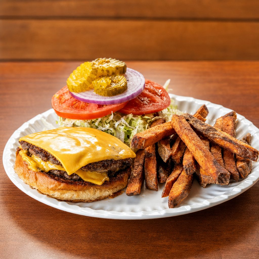Harvey's Smash Burger.