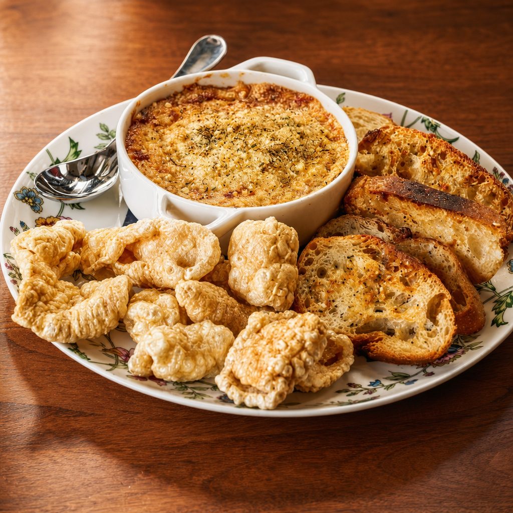 Fire Roasted Onion Dip.